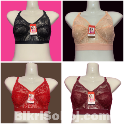Woman bra  4 piece nat bra